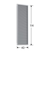 Πανέλο Micro Slat 40x178cm